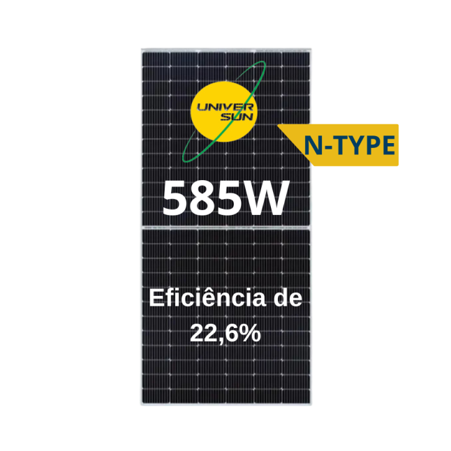 MÓDULO UNIVERSUN 585W - PREVISÃO 15/12
