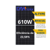 MÓDULO DAH 610W FULL SCREEN BIFACIAL N-TYPE - PREVISÃO 20/01