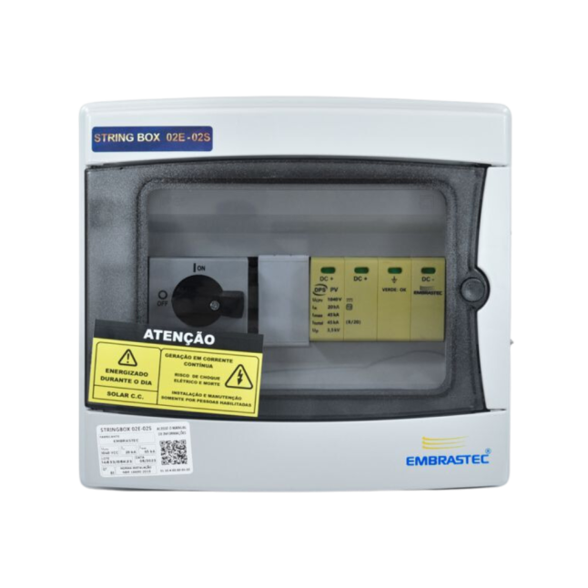 STRINGBOX 2E2S 600 V - EMBRASTEC