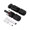 CONECTOR MC4 PAR MACHO + FÊMEA