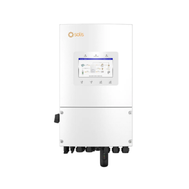 INVERSOR SOLIS 5KW 220V MONOFÁSICO S6-EH1P5K-L-PLUS