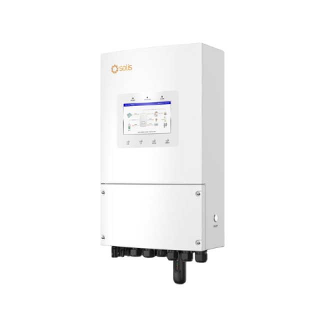INVERSOR SOLIS 5KW 220V MONOFÁSICO S6-EH1P5K-L-PLUS