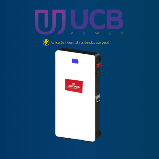 BATERIA UNIPOWER LFP 48V-200AH - 9,6KWH - IN WALL - UNICOBA