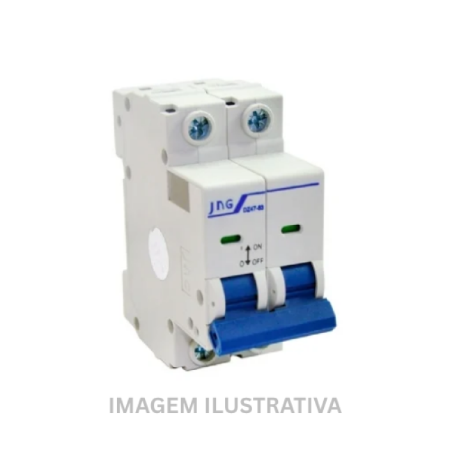 MINIDISJUNTOR 2P C50A - DZ4763 2P 50A - 3KA