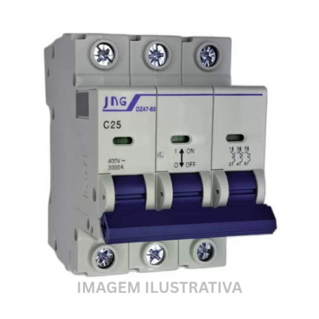 MINIDISJUNTOR 3P C80A - HYJB2 80A